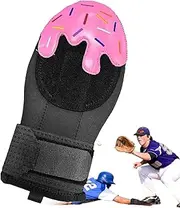 Sliding Mitt Softball,Ice Cream Baserunning Sliding Mitt - Protective Baseball Training Mitt, Baseball Sliding Pads with Elastic Strap for Right or Left Hand