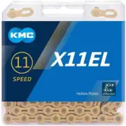 KMC X11EL-1 - 11speed - chain - 118L - Ti-N GOLD - X-Series - w/Connect Link