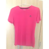 在飛比找蝦皮購物優惠-Adidas 正版運動衣 全新 慢跑 羽球 t-shirt 