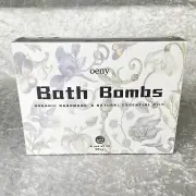 oeny Bath Bombs Organic Handmade & Natural Essential Oils Set of 12 NISB