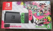 Nintendo Switch Splatoon 2 Console Bundle NIB Mint Brand New Neon Green Pink