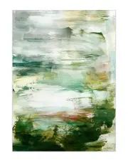 Empire Art Direct Garden Dreams Washable Abstract Art Area Rug