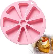 Bakeware Molds Cake Pan Silicone Cake Mold Pudding Triangle Cakes Mould Muffin Baking Tools Fondant Cake Molds 8 Silicone Baking Mold Non-Stick Bakeware Pan Baking Gadget