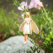 Flower Fairy Snowdrop Flower fairy Figurine Miniature Fairy Gardens Snow Drop NE