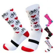 Nylon Compression Road Bicycle Socks Mountain Bike Socks Men Women
