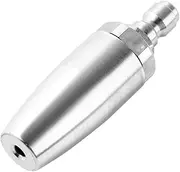 Pressure Washer Tips Turbo Nozzle Pressure Washer Turbo Nozzle 1/4 Quick Connector Stainless Steel 4.0 Opening