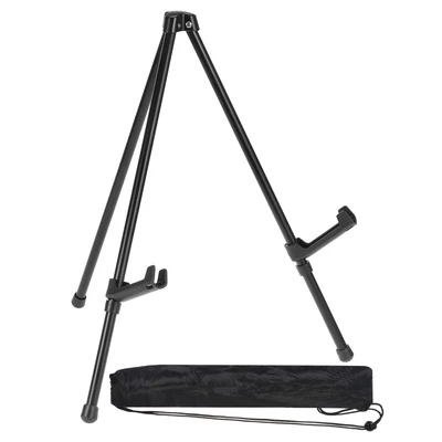 Tabletop Easel Stand for Display, 14in Table Top Easel Small Tripod , Black