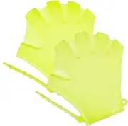 Anneome Comfortable Fit Swimming Gloves Webbed Gloves for Boys and Girls Silicone Paddles