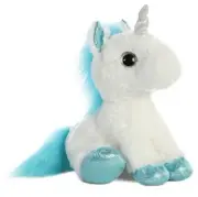 12 Inch Sparkle Tales Frosty White Unicorn Plush Stuffed Animal by Aurora