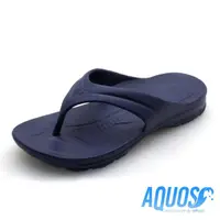 在飛比找momo購物網優惠-【G.P】AQUOS防水潮流人字拖鞋A5113-藍色(SIZ