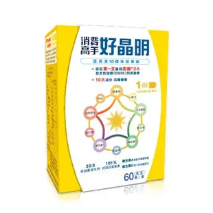 即期品【消費高手】好晶明膠囊60粒/盒(效期至2024/11/28)