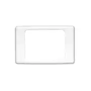 Clipsal 2000 Series Surround Flush 1 Gang White - 2000-WE