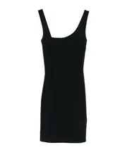 Patrizia Pepe Sleeveless Sheath Dress 2,3 Black
