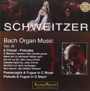 Schweitzer Organ Vol 3 Bach Music Iii -Bach, Albert Schweitzer CD