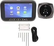 Gearwell Door Viewer, 1080P Peephole Camera with Motion Detection, 2MP Video Doorbell 4.5in Wide Angle 135° Smart Electronic Viewer