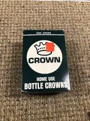 NOS- NEW OLD STOCK - NIB- Crown Home Use Bottle Crowns One Gross---P-70