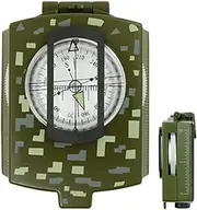 Outdoor Waterproof Compass | Portable Waterproof Sighting Compass,Simple and Stylish Outdoor Equipment for Field Practice, Camping, Boating, Mountaineering, Exploration