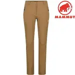 MAMMUT 長毛象 TREKKERS 3.0 SO PANTS AF 女款 登山褲/健行防潑水長褲 1021-00811 深沙褐 7494