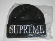SUPREME New York Studded Beanie BLACK Winter Hat Cap NEW! F/W 2018