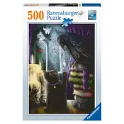 500pc Ravensburger Black Cat And Raven Theme Family Jigsaw Puzzle Set