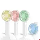 Folding Hand-held Fan Mutestrong Wind Mini Fan Desktop Desk Fan