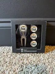 GOLF DIVOT REPAIR TOOL SET 1 Tool 4 Ballmarkers PGA CHAMPIONSHIP 2016 BALTUSROL
