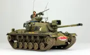 PreSale ProBuilt Model 1:35 M48A3 Patton /W Gunner Crew Vietnam war (Not RC)