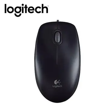 Logitech 羅技 USB有線光學滑鼠 (M100r)