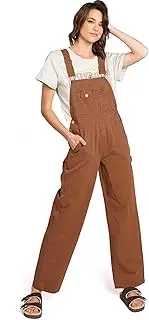 [Lana Roux] 90s Retro Revolt Dungaree Chino Twill Jumpsuit Overalls