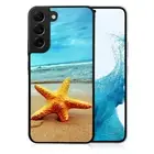 ( For Samsung S24+, S24 Plus ) Back Case Cover H23181 Beach Starfish