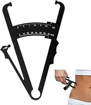 Pack of 2 Body Fat Tongs, Body Fat Measurement, Caliper Body Fat Tongs, Body Fat Caliper, for Measuring Body Fat Percentage (Black)
