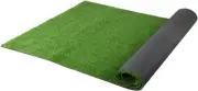 Artificial Grass Synthetic Turf 10mm Olive Lawn Flooring 1.9 x 10m-Prime Turf