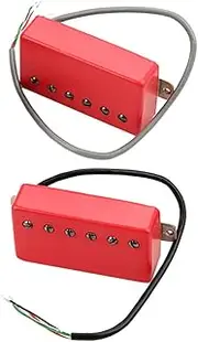 QUMIIRITY High Sensitivity Guitar Pickups Red Folk Guitar Pickup Replacement for