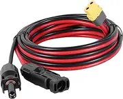 SHASUXTING Power Solar to XT60 Charge Extension Cable IP67 Waterproof 12AWG 10FT Solar Connector to XT60 Adapter Cable Premium Solar Panel Cable Connector for Outdoor Solar Power Station
