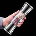 Manual Pepper Grinder Double-head Salt Mill Seasoning Tool Spice Grinder Steak