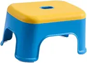 CHICAMPERA Step Stool Non Slip Plastic Stool for Bathroom Kitchen Use Durable Material for Young