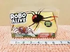 Zuru Robo Alive "Crawling Spider" Robotic Pet Black Widow Glows In The Dark NEW