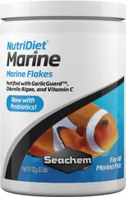 Seachem NutriDiet Marine Flakes w/ Probiotics 100g (SC1094)