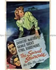 home decor signs 1946 The Spiral Staircase movie poster 8x10" print