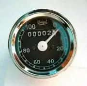 Veigel Speedometer 100 KM /H Black Pre War 60 mm