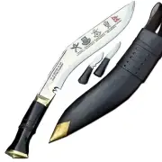 Badges of Gurkha Engraved Service no 1 kukri-Official issue Gurkha khukuri-Nepal