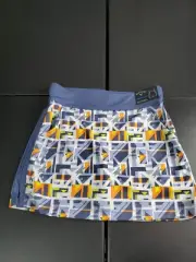 Callaway Opti-Dri True Sculpt Skirt Skort Abstract Print Pull On Golf Tennis Sm