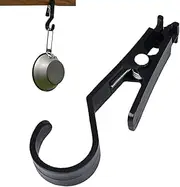 Nixiara String Clips, Lightweight Clips Dangling Hooks - Waterproof Outdoor Hooks for Garden Courtyards Decoration, Non-Slip Tent Camping Awning Hanger for Lanterns
