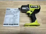 Ryobi 18V Brushless 4 Mode High Torque 1/2” Impact Wrench PBLIW01B New From Kits