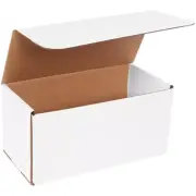 12" X 6" X 6" White Corrugated Mailers (50 Per Bundle)