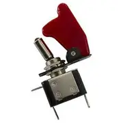 Aeroflow Red Covered LED Rocket/Missile Switch, AF49-5050