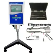 Digital Rotational Viscometer With Range 1～1×10^5mPa.s Temp Sensor #1～#4 Rotors