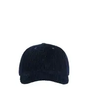 Corduroy baseball hat One size midnight blue