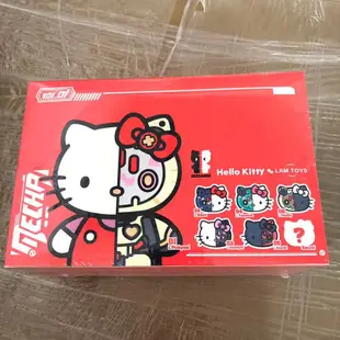【撒旦玩具 SatanToys】預購 Lam Toys x Hello Kitty  凱蒂貓 半剖系列 盲盒 盒抽 機械