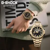 在飛比找PChome24h購物優惠-CASIO 卡西歐 G-SHOCK 太陽能電力藍芽 碳纖維核